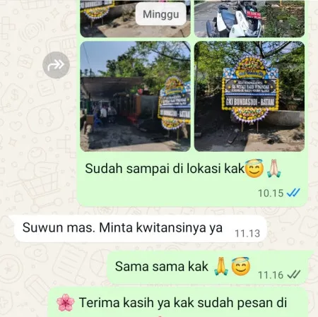 Pengiriman Papan Bunga Duka Kedaung Kali Angke