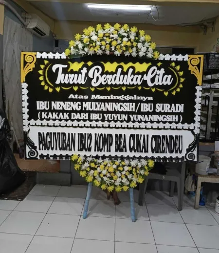 Papan Bunga Duka Kedaung Kali Angke
