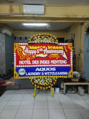 Papan Bunga di Kedaung Kali Angke
