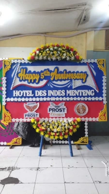 Papan Bunga di Kedaung Kali Angke